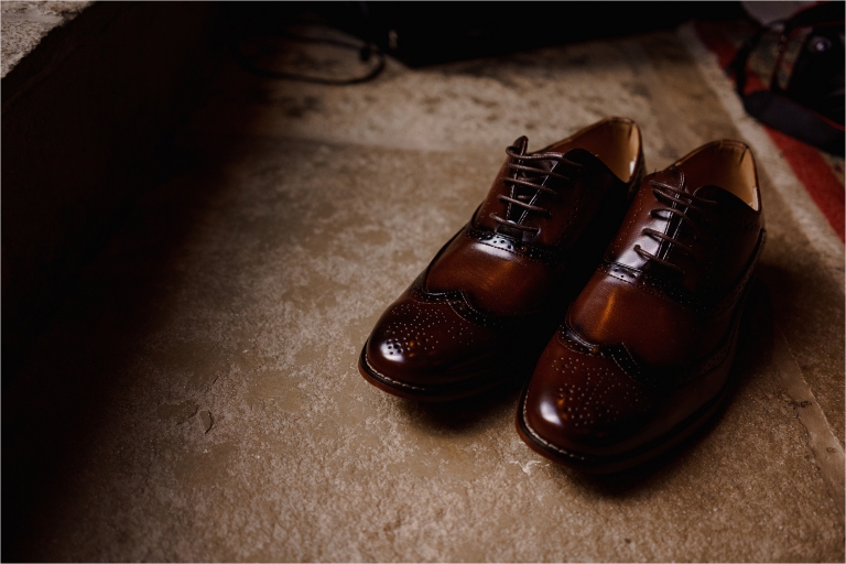 A pair of shoes