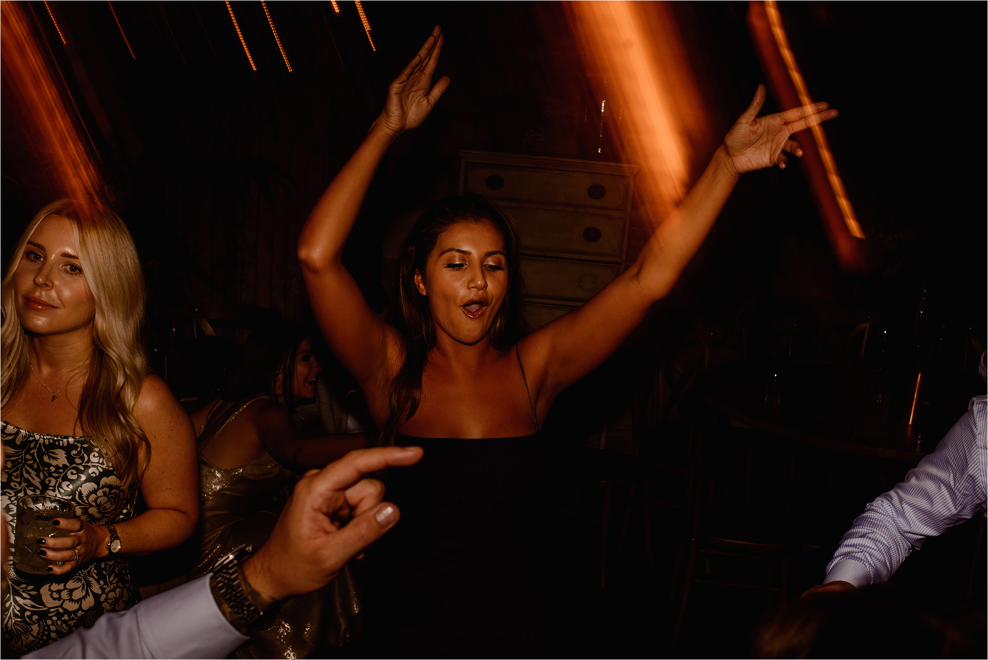 a Wedding Guest dancing on the dance floor