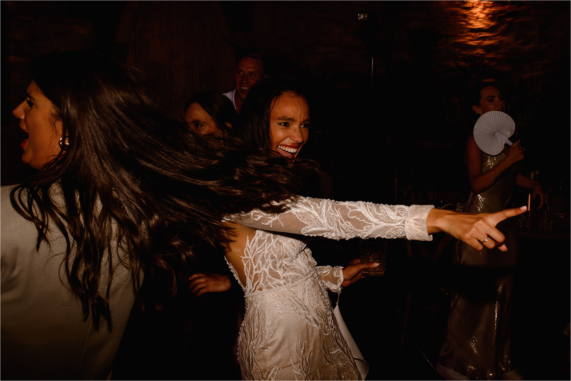 Bride dancing on the dance floor