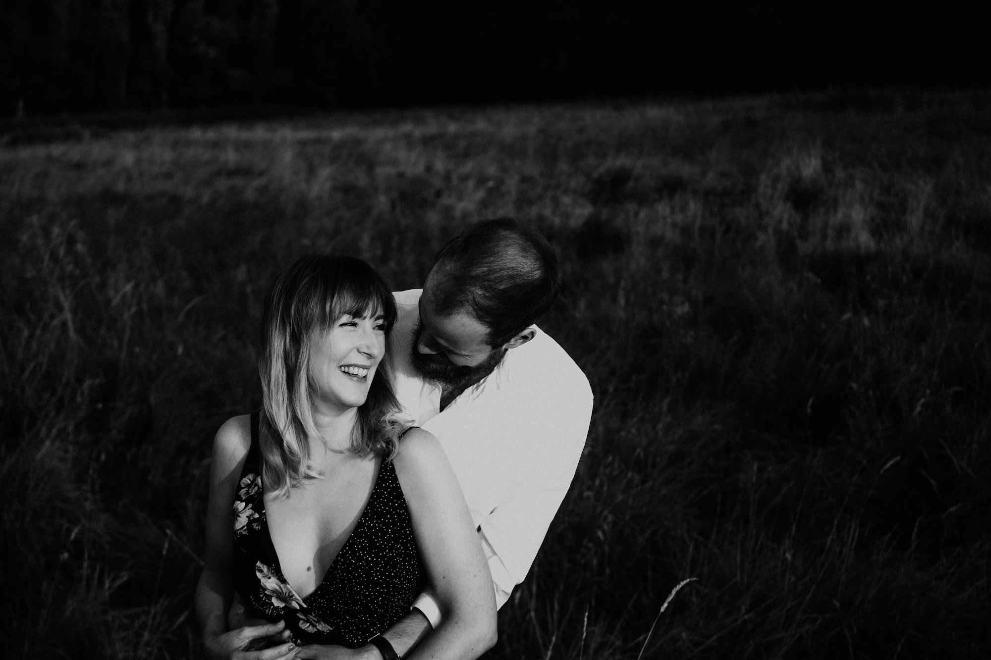 Black and white photograph